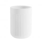 Beslagsboden Wave tandkrus - Mat hvid