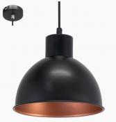 Eglo Truro 1 pendel �21- Sort/kobber