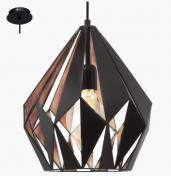 Eglo Carlton 1 pendel �31 - Sort/kobber