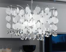 Eglo Fedra Pendel �50 - Krom/krystal