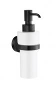 Smedbo Home s�bedispenser til v�g - Mat sort/porcel�n