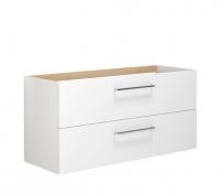 Dansani Mido+ 120 vaskeskab t/dobbelt h�ndvask - Hvid h�jglans