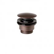 Cass�e universal push-up bundventil - Mat bronze