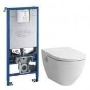 Laufen Navia RIMless dusch toiletpakke inkl. s�de m/soft-close og SLX-cisterne