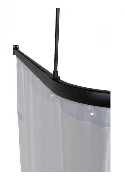 Leijma Stabil forhængsskinne - 90 x 170 - Mat sort Leijma Stabil forhængsskinne - 90 x 170 - Mat sort