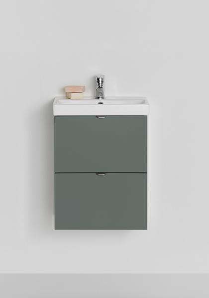 Hafa Neat 420 underskab m/skuffer - Grøn Hafa Neat 420 underskab m/skuffer - Grøn