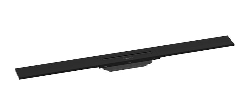 Hansgrohe RainDrain Flex afl&oslash;b (kan afkortes) t/bagv&aelig;g - 90 - Mat sort