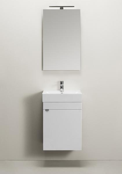 Hafa GO 450 Komplet møbel m/spejl - Hvid Hafa GO 450 Komplet møbel m/spejl - Hvid