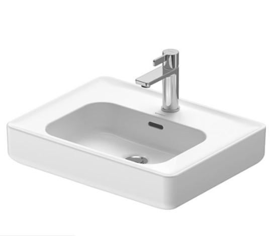 Duravit Soleil fritst&aring;ende bowlevask - 1 hanehul - Med overl&oslash;b