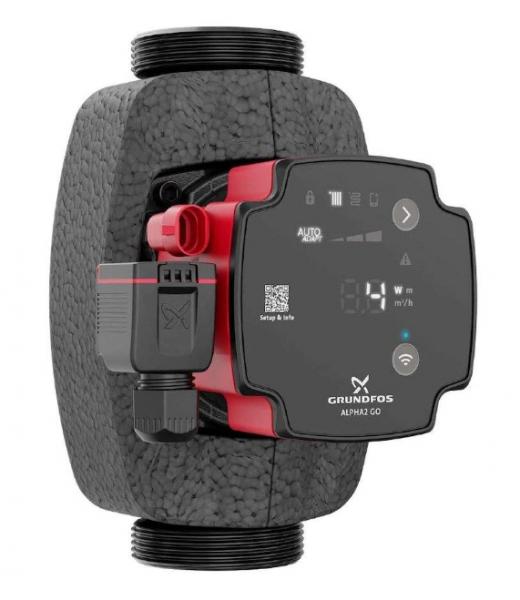 Grundfos ALPHA2 GO cirkulationspumpe 25-40 - 180 mm Grundfos ALPHA2 GO cirkulationspumpe 25-40 - 180 mm