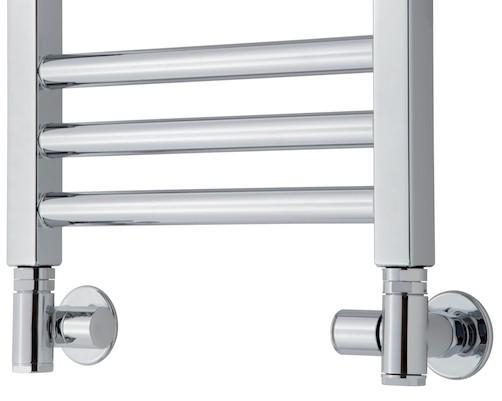 TVS 130 CR vinkelventils&aelig;t til kombidrift - Krom