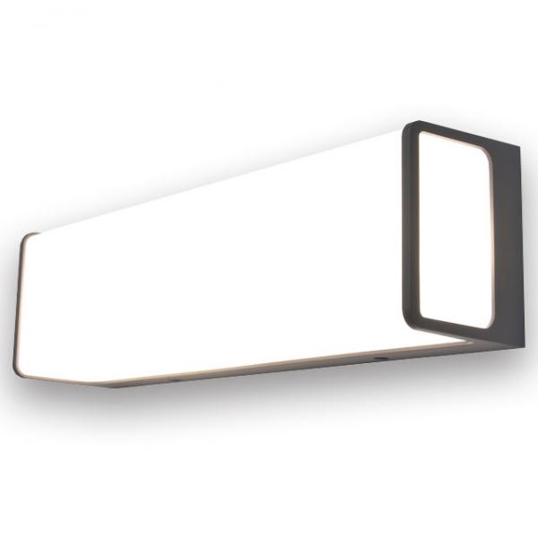 Lutec Architectural Doblo udend&oslash;rslampe til v&aelig;g 35 x 10 cm