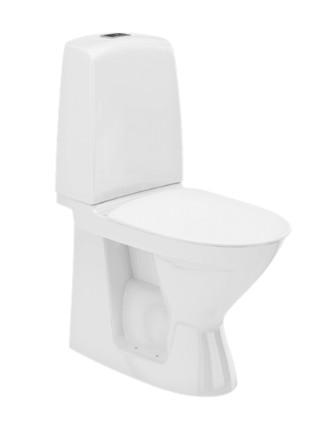 If&ouml; Spira 6260 gulvtoilet m/Rimfree, If&oslash; Clean og Sensor skyl - Batteri
