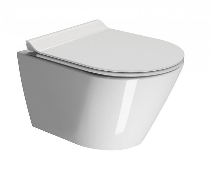 GSI Kube X kompakt 50 v&aelig;gh&aelig;ngt toilet m/Extraglaze+