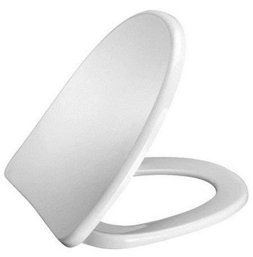 Pressalit 754 Sign toilets&aelig;de m/soft-close - Hvid