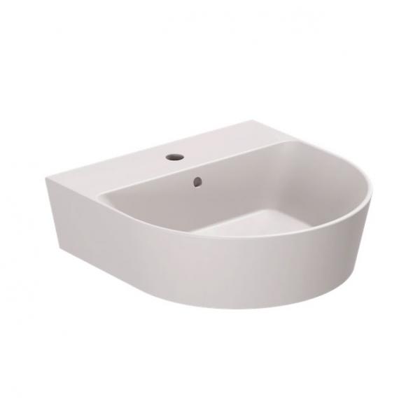 Lavabo Forma 50 h&aring;ndvask t/v&aelig;g eller m&oslash;bel - 1 hanehul - Ash