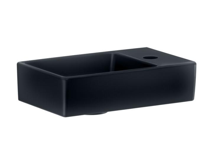 Gustavsberg Artic Small 36 h&aring;ndvask t/v&aelig;g - 1 hanehul h&oslash;jre - Sort