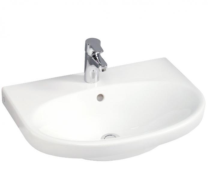 Gustavsberg Nautic 56 h&aring;ndvask t/v&aelig;g - Uden hanehul