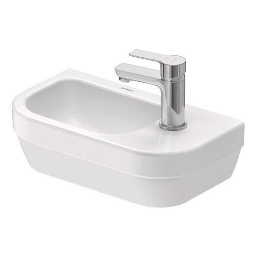 Duravit D-code 40 mini håndvask t/væg - 1 hanehul til højre Duravit D-code 40 mini håndvask t/væg - 1 hanehul til højre