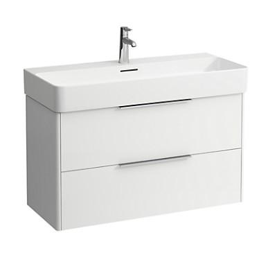 Laufen Base m&oslash;bels&aelig;t 95 m/Val h&aring;ndvask - Mathvid