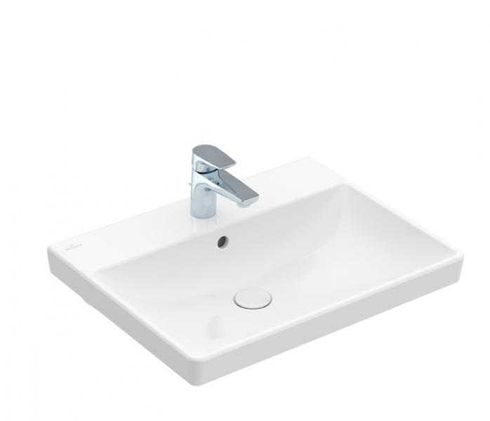 V&B Avento 60 håndvask t/væg - 1/3 hanehuller V&B Avento 60 håndvask t/væg - 1/3 hanehuller