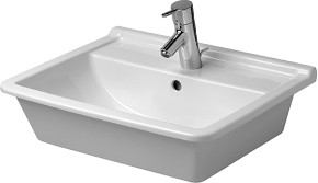 Duravit Starck 3 56 håndvask t/nedfældning Duravit Starck 3 56 håndvask t/nedfældning