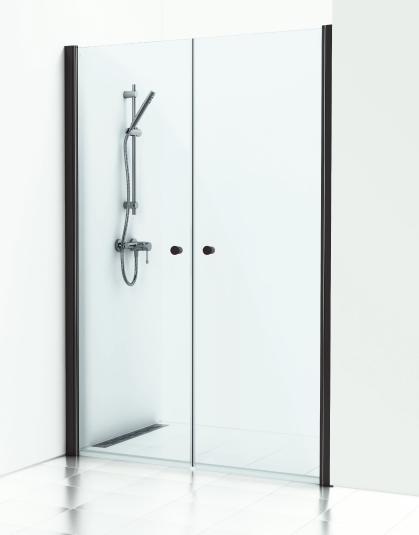 Swedbergs Skoga Nichebruser Lige 138 Sort Mat/Klart glas Dobbelt Swedbergs Skoga Nichebruser Lige 138 Sort Mat/Klart glas Dobbelt