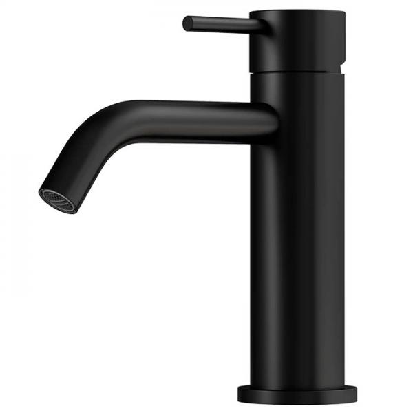 Lavabo Mira 140 RS h&aring;ndvaskarmatur - Mat sort