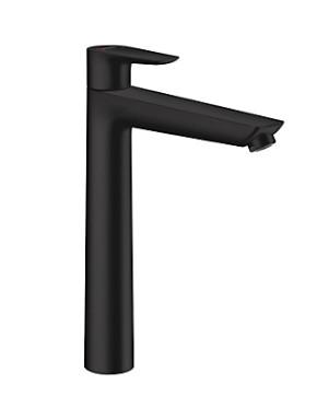 Hansgrohe Talis E h&aring;ndvaskarmatur 240 uden bundventil - Mat sort