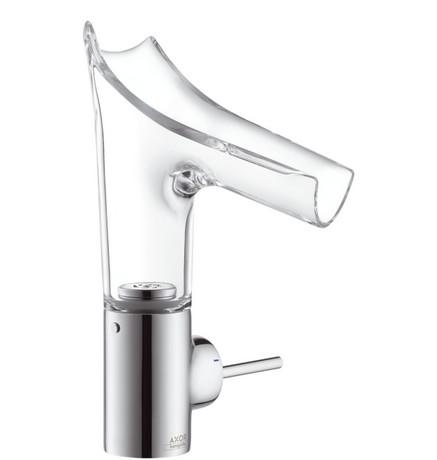 AXOR Starck V h&aring;ndvaskarmatur - Krom m/glastud