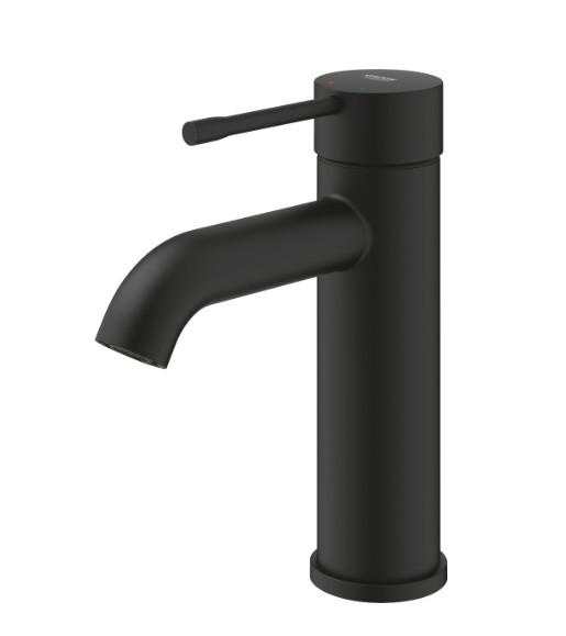 Grohe Essence New håndvaskarmatur u/bundventil - Mat sort Grohe Essence New håndvaskarmatur u/bundventil - Mat sort