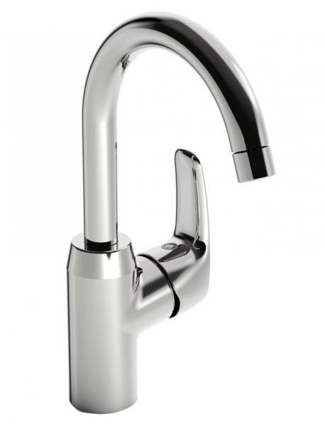 Oras Safira h&aring;ndvaskarmatur m/h&oslash;j tud og svingtud - Uden bundventil