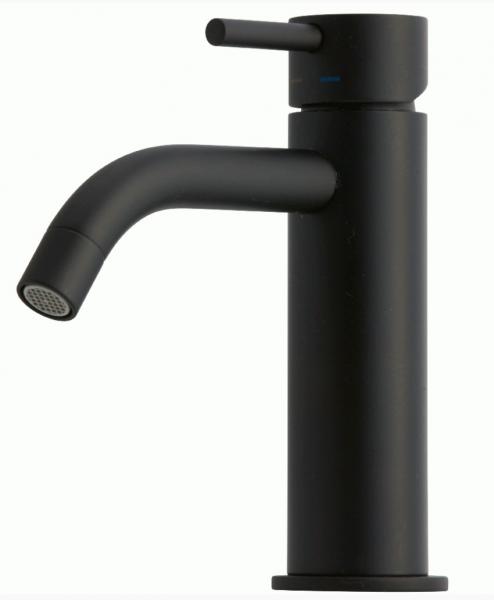 Lavabo Mira 040 h&aring;ndvaskarmatur - Mat sort