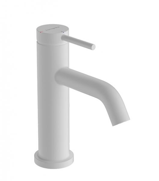 hansgrohe Tecturis S 80 h&aring;ndvaskarmatur m/CoolStart og l&oslash;ft-op bundventil - Mat hvid