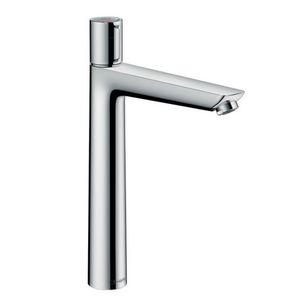 hansgrohe Talis Select E 240 h&aring;ndvaskarmatur m/l&oslash;ft-op bundventil - Krom