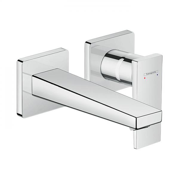 hansgrohe Metropol h&aring;ndvaskarmatur til indbygning m/165 mm tud  - Krom