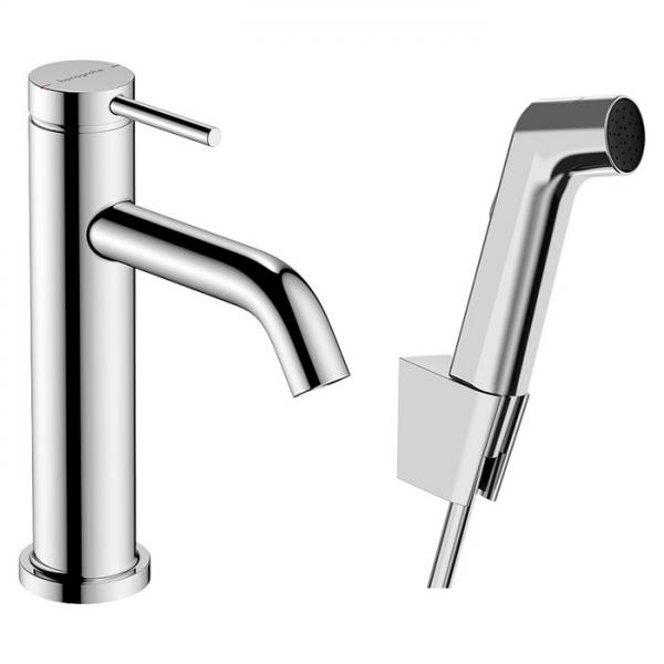 hansgrohe Tecturis S 110 h&aring;ndvaskarmatur m/sidebruser - Krom