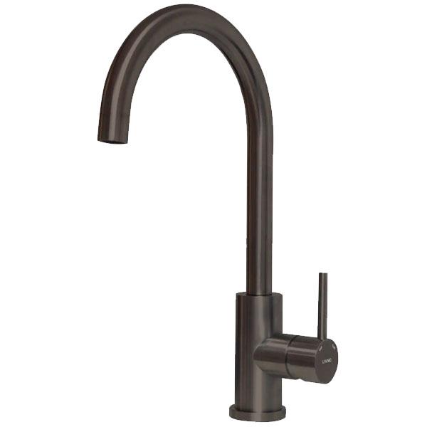 Lavabo Kubus 140 RS Round k&oslash;kkenarmatur - Dark bronze