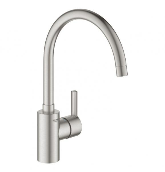 Grohe Feel køkkenarmatur C-tud - Supersteel Grohe Feel køkkenarmatur C-tud - Supersteel