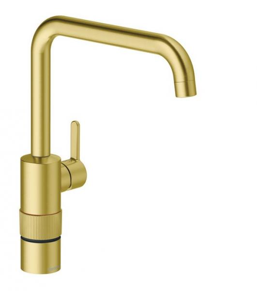 Damixa Silhouet Instant kogende k&oslash;kkenarmatur - B&oslash;rstet messing