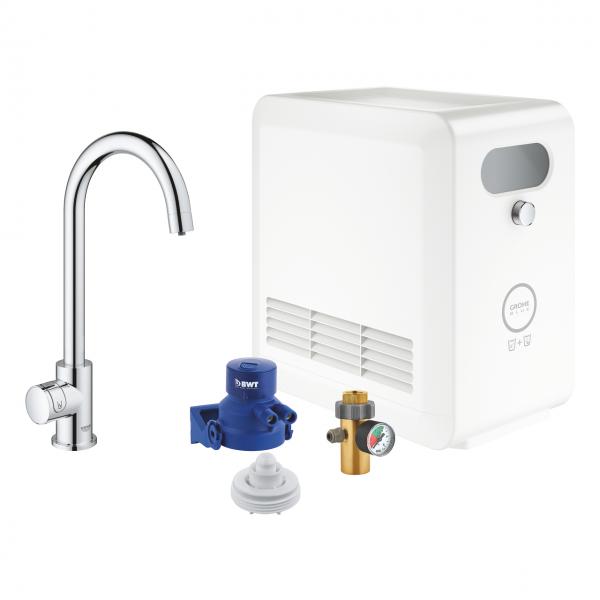 Grohe Blue Professional køkkenbatteri m/C-tud - Krom Grohe Blue Professional køkkenbatteri m/C-tud - Krom