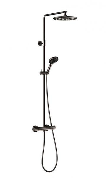 Damixa Silhouet komplet brusesystem - &Oslash;250 - B&oslash;rstet grafitgr&aring;