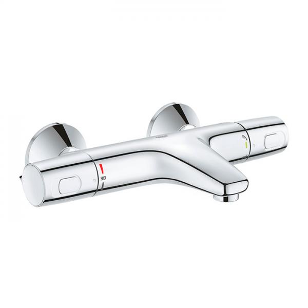 Grohe Precision Trend badekararmatur m/termostat - Krom