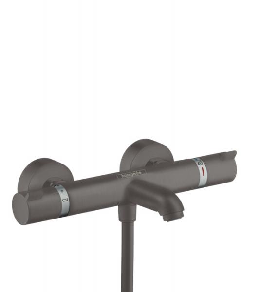 hansgrohe Ecostat Comfort termostat til brus/kar - Børstet sort krom hansgrohe Ecostat Comfort termostat til brus/kar - Børstet sort krom