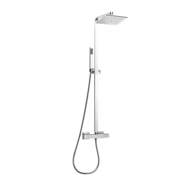 Cass&oslash;e komplet brusesystem 195mm - Krom