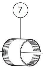 Outlet - B&oslash;rma Kappe t/kartouche f A5 - 1 stk. tilbage