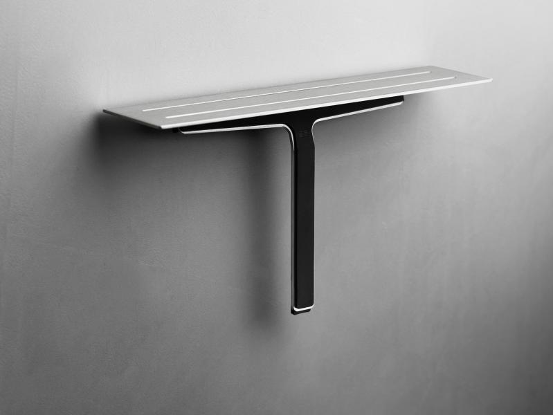 Unidrain ReFrame s&aelig;behylde med bruseskraber - B&oslash;rstet st&aring;l