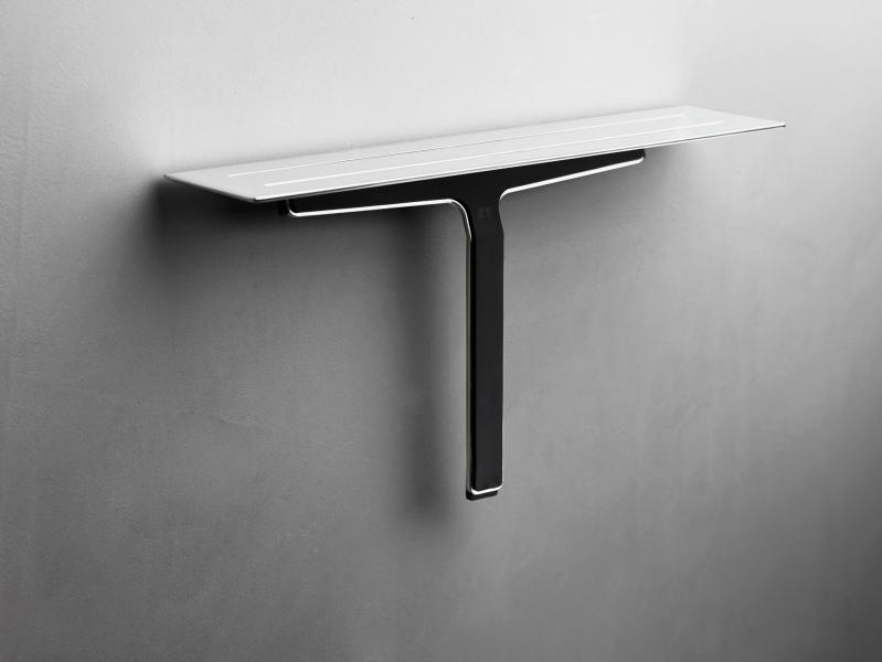 Unidrain ReFrame s&aelig;behylde med bruseskraber - Poleret st&aring;l