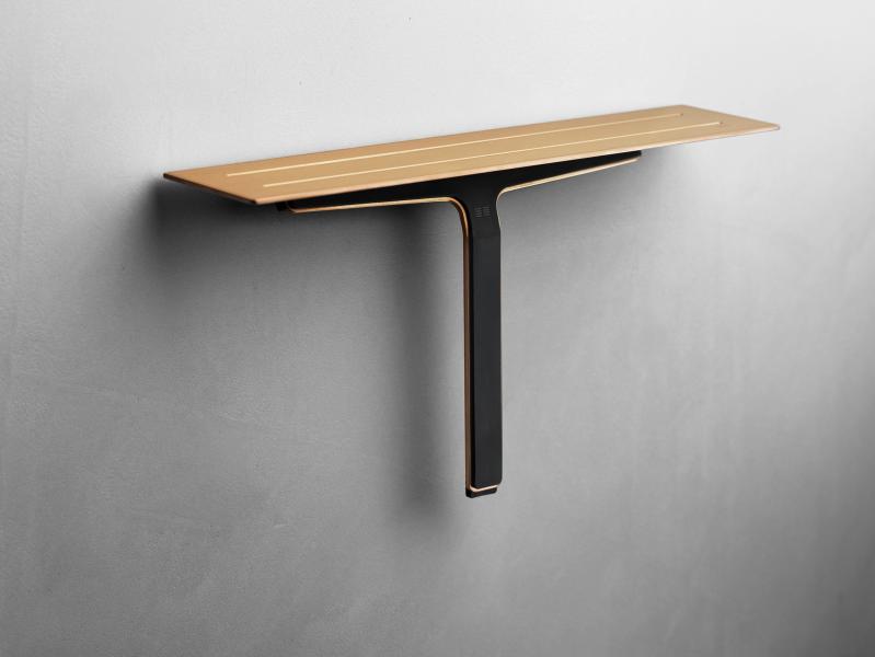 Unidrain ReFrame sæbehylde med bruseskraber - Kobber Unidrain ReFrame sæbehylde med bruseskraber - Kobber