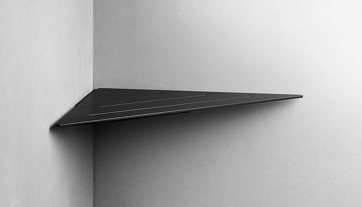 Unidrain ReFrame hjørnehylde - Sort Unidrain ReFrame hjørnehylde - Sort